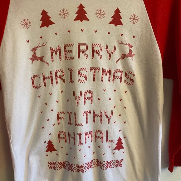 Christmas Baseball Tee - Picture 3 of 6